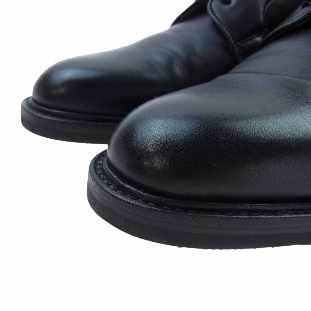 REGAL リーガル 外羽根 プレーントゥ レザー シューズ ブラック系 表記無【中古】