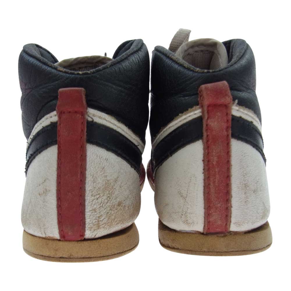 NIKE AIR JORDAN ナイキ ジョーダン 850810BC 8 【訳難有】 BABY JORDAN ベビー ジョーダン 1985年製 80's ビンテージ ヴィンテージ スニーカー レッド系 ブラック系 不明【中古】