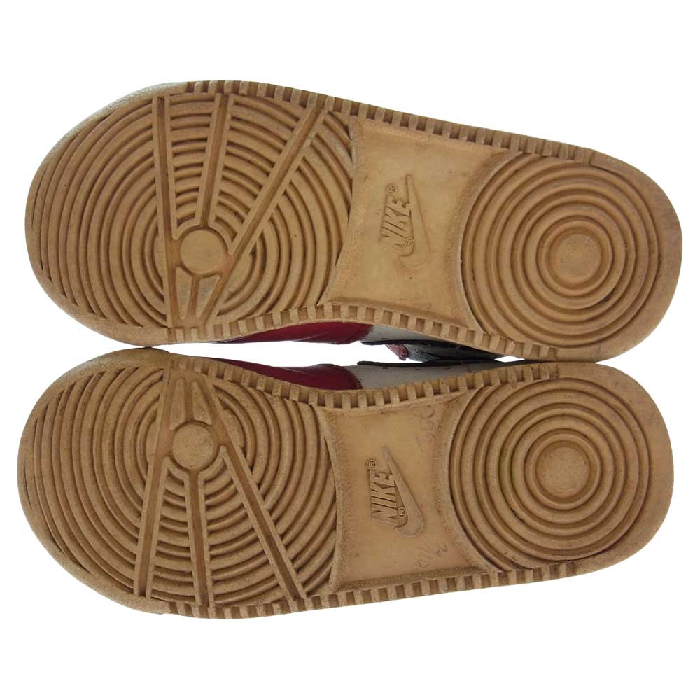 NIKE AIR JORDAN ナイキ ジョーダン 850810BC 8 【訳難有】 BABY JORDAN ベビー ジョーダン 1985年製 80's ビンテージ ヴィンテージ スニーカー レッド系 ブラック系 不明【中古】