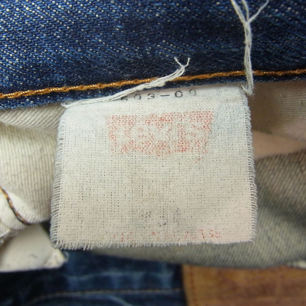 Levi's リーバイス ボタン裏刻印J38 503 デニム パンツ インディゴブルー系 34【中古】