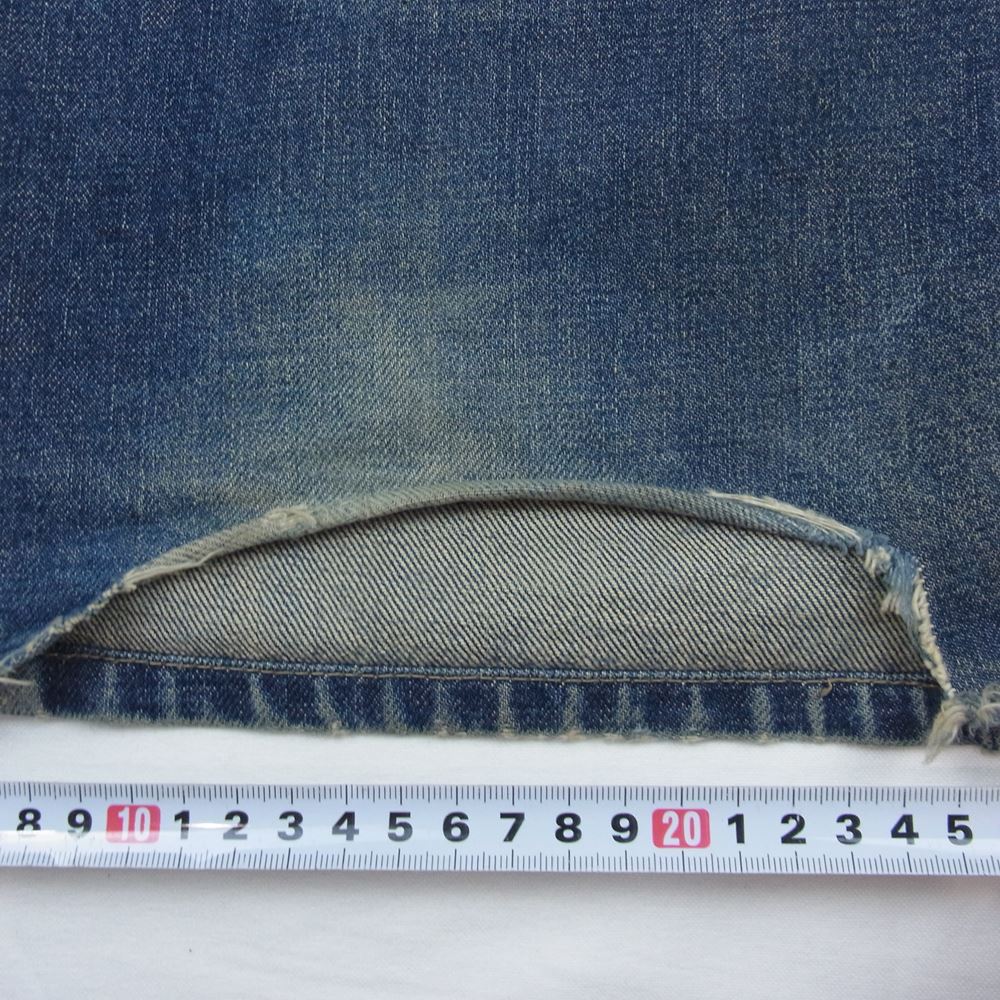 Levi's リーバイス ボタン裏刻印J38 503 デニム パンツ インディゴブルー系 34【中古】