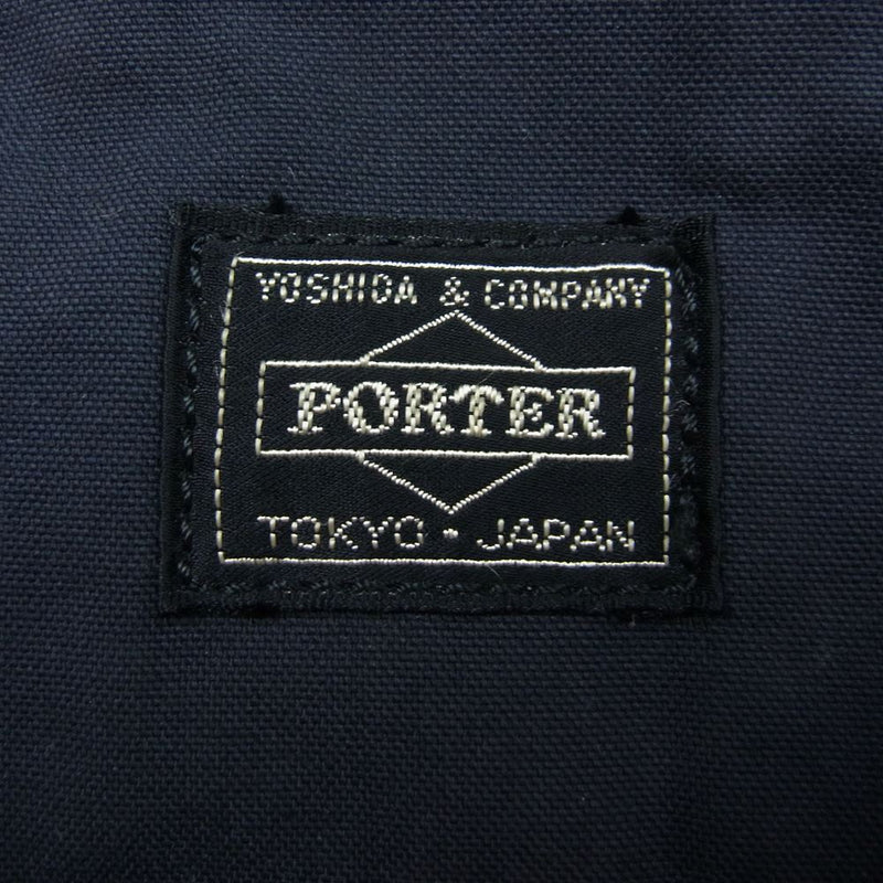 PORTER ポーター ナイロン スリング ショルダー バッグ ネイビー系【中古】