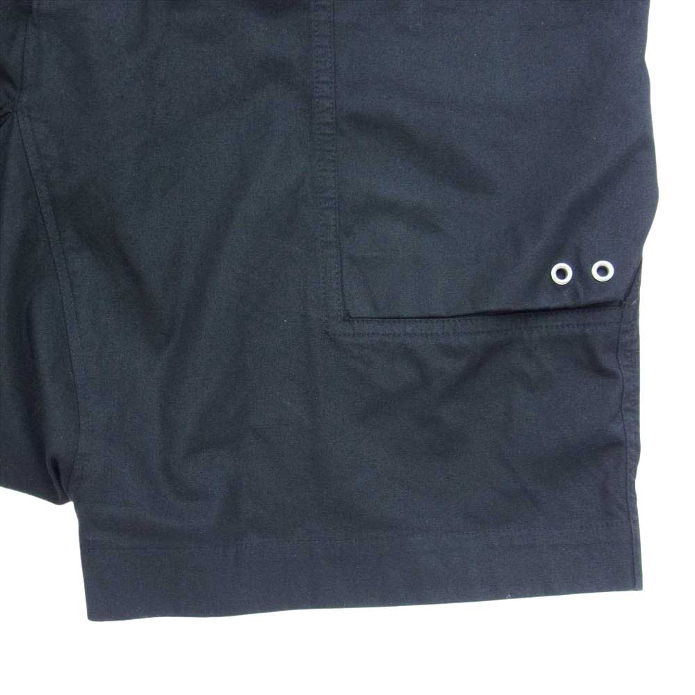 Rick Owens リックオウエンス 22AW RU02B2389-TE 国内正規品 STROBE期 ストロボ POD CARGO ポッズ カーゴ サルエル ショーツ ハーフパンツ 09ブラック 48【中古】