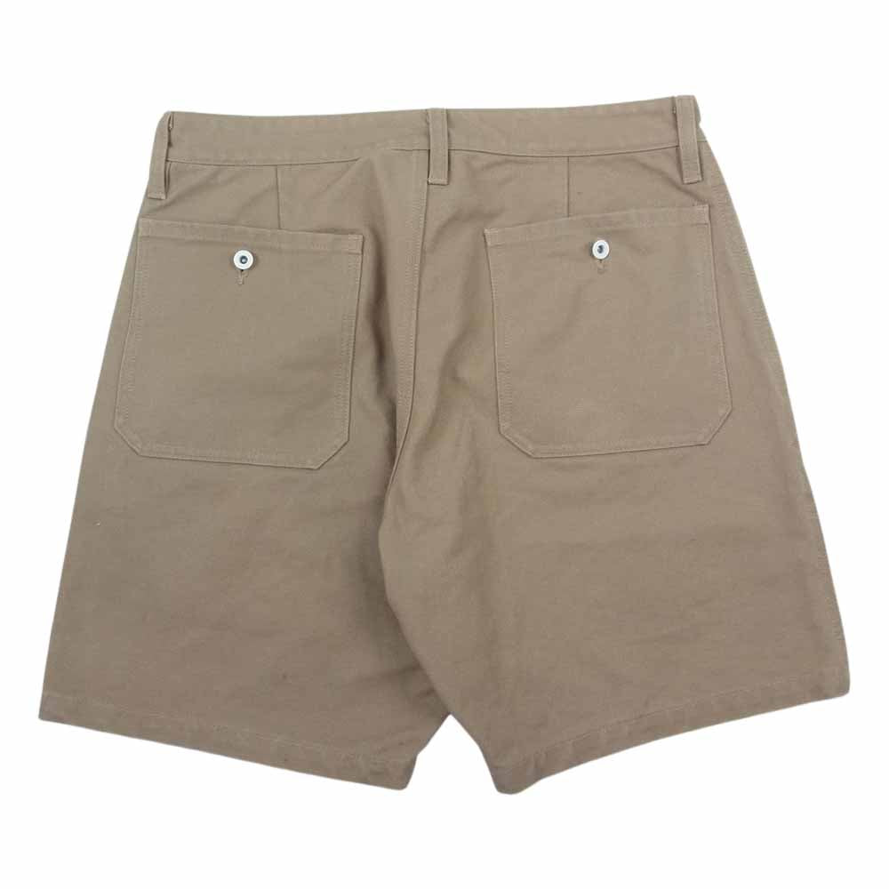 VISVIM ビズビム 0119105008017 19SS PASTORAL SHORTS コットンキャンバス パストラル ショーツ ハーフ パンツ ベージュ系 2【中古】