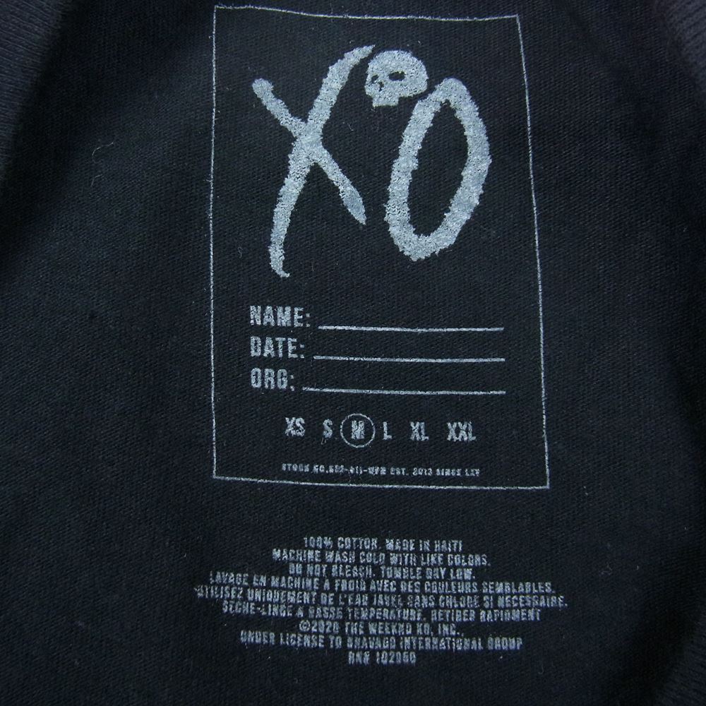 READY MADE レディメイド × The Weekend Blinding Lights ザ ウィークエンド ロング TEE Tシャツ ブラック系 M【極上美品】【中古】