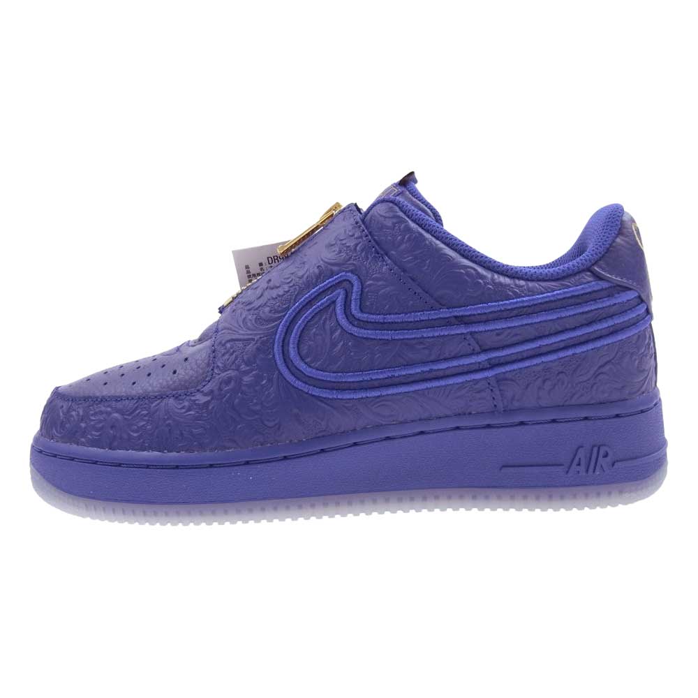 NIKE ナイキ DR9842-400 x Serena Williams AIR FORCE 1  Low LXX Zip Lapis セリーナ ウィリアムズ ローカット スニーカー パープル系 25.5cm【新古品】【未使用】【中古】