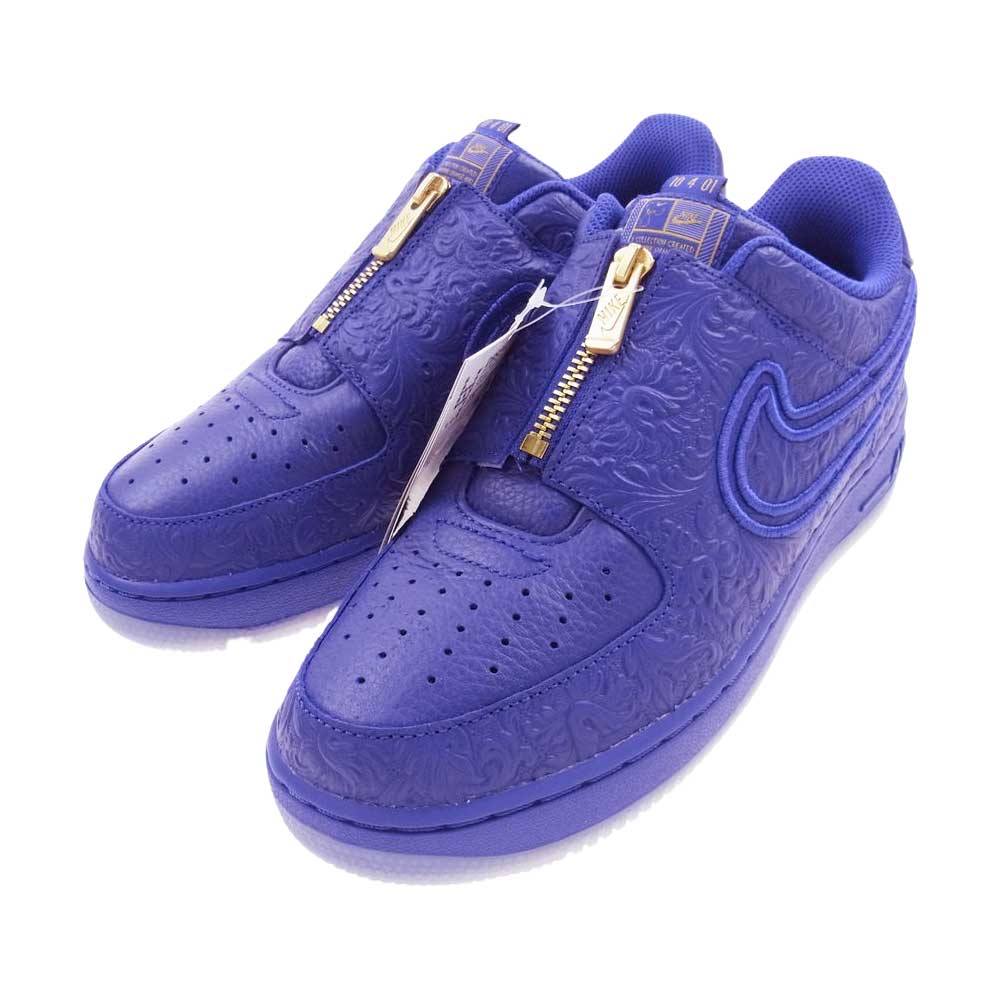 NIKE ナイキ DR9842-400 x Serena Williams AIR FORCE 1  Low LXX Zip Lapis セリーナ ウィリアムズ ローカット スニーカー パープル系 25.5cm【新古品】【未使用】【中古】