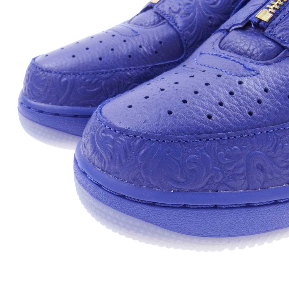 NIKE ナイキ DR9842-400 x Serena Williams AIR FORCE 1  Low LXX Zip Lapis セリーナ ウィリアムズ ローカット スニーカー パープル系 25.5cm【新古品】【未使用】【中古】