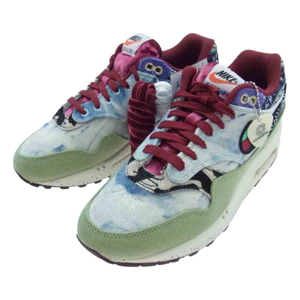 NIKE AIR JORDAN ナイキ ジョーダン DN1803-300 × Concepts AIR MAX1 SP Mellow コンセプツ エアマックス1 ローカット スニーカー メロウ マルチ マルチカラー系 25cm【新古品】【未使用】【中古】