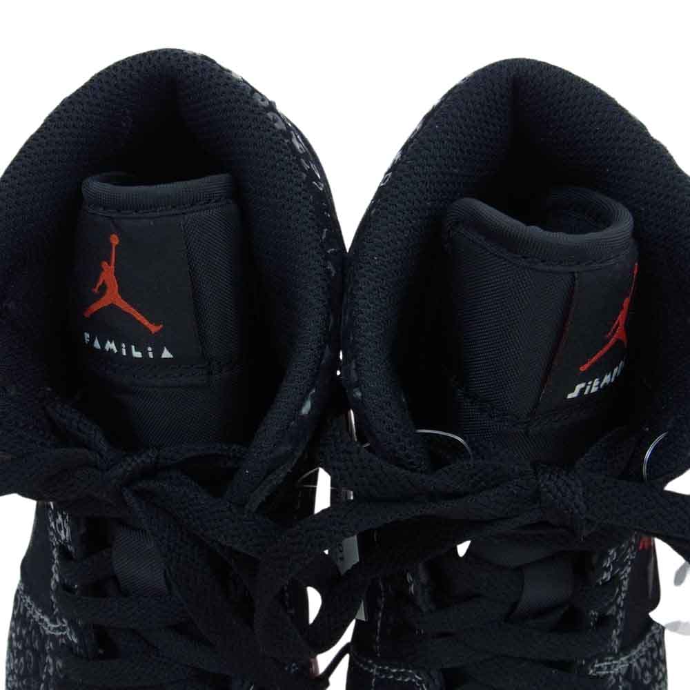 NIKE AIR JORDAN ナイキ ジョーダン DN4904-001  AIR JORDAN 1 MID SE SIEMPRE FAMILIA エアジョーダン ミッド シエンプレ ファミリア スニーカー マルチ 25cm【新古品】【未使用】【中古】