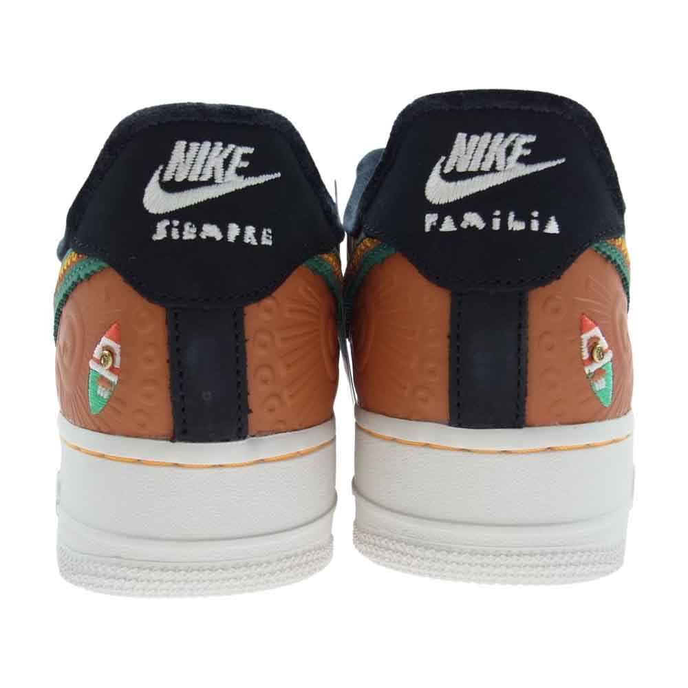 NIKE ナイキ DO2157-816 AIR FORCE 1 07 LX SIEMPRE FAMILIA エアフォース1 リュクス ローカット スニーカー 25cm【新古品】【未使用】【中古】