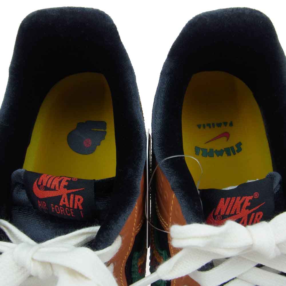 NIKE ナイキ DO2157-816 AIR FORCE 1 07 LX SIEMPRE FAMILIA エアフォース1 リュクス ローカット スニーカー 25cm【新古品】【未使用】【中古】