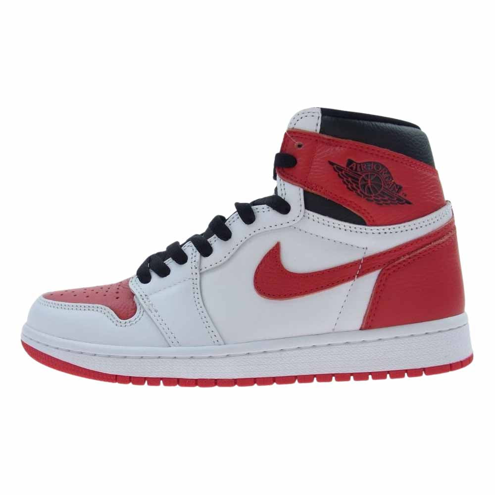 NIKE AIR JORDAN ナイキ ジョーダン 555088-161  AIR JORDAN1 RETRO HIGH OG エアジョーダン1 ハイカット スニーカー レッド系 ホワイト系 ブラック系 25cm【新古品】【未使用】【中古】