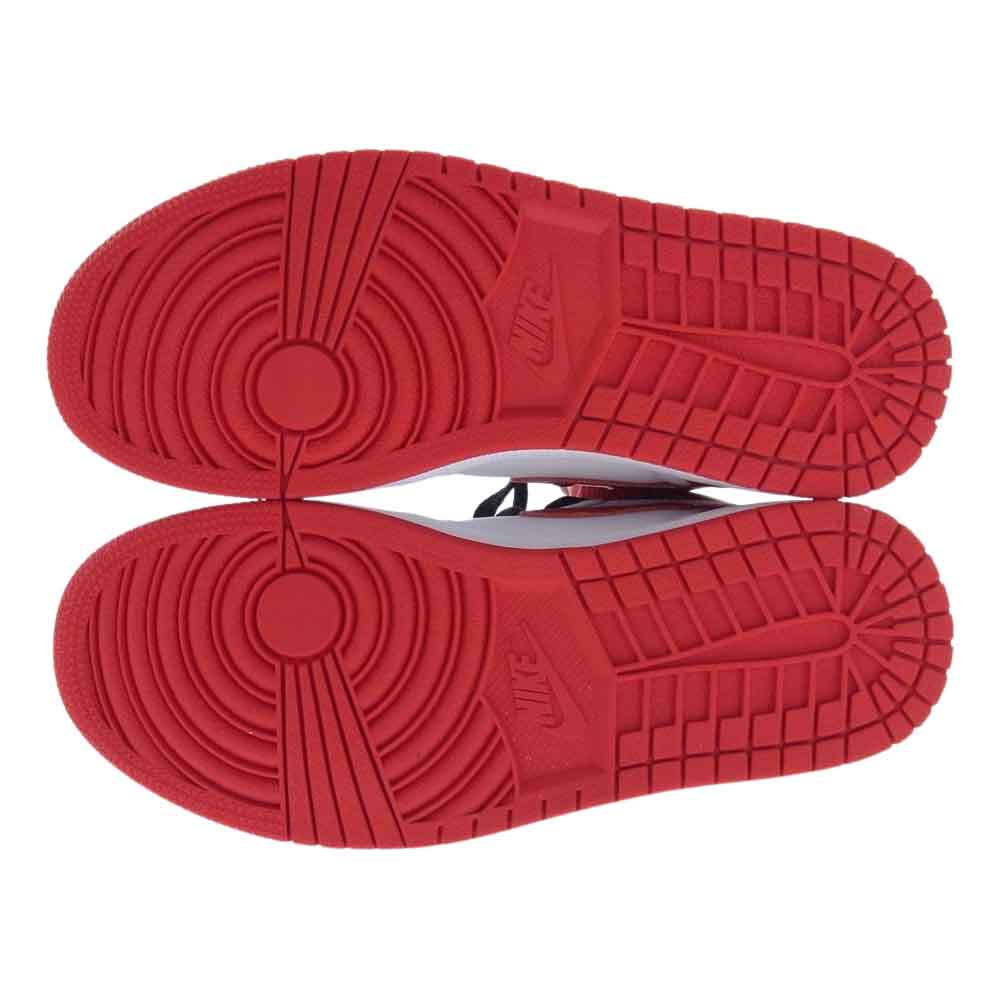 NIKE AIR JORDAN ナイキ ジョーダン 555088-161  AIR JORDAN1 RETRO HIGH OG エアジョーダン1 ハイカット スニーカー レッド系 ホワイト系 ブラック系 25cm【新古品】【未使用】【中古】