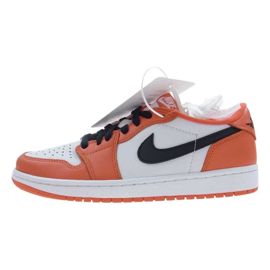 NIKE AIR JORDAN ナイキ ジョーダン CZ0790-801  AIR JORDAN 1 LOW OG STARFISH エアジョーダン1 ロー シャッタードバックボード ローカット スニーカー オレンジ系 25cm【新古品】【未使用】【中古】