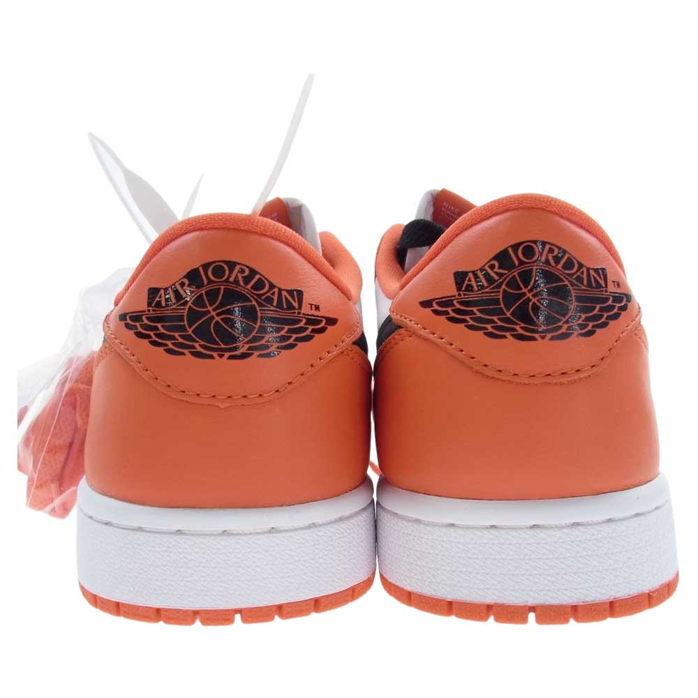 NIKE AIR JORDAN ナイキ ジョーダン CZ0790-801  AIR JORDAN 1 LOW OG STARFISH エアジョーダン1 ロー シャッタードバックボード ローカット スニーカー オレンジ系 25cm【新古品】【未使用】【中古】