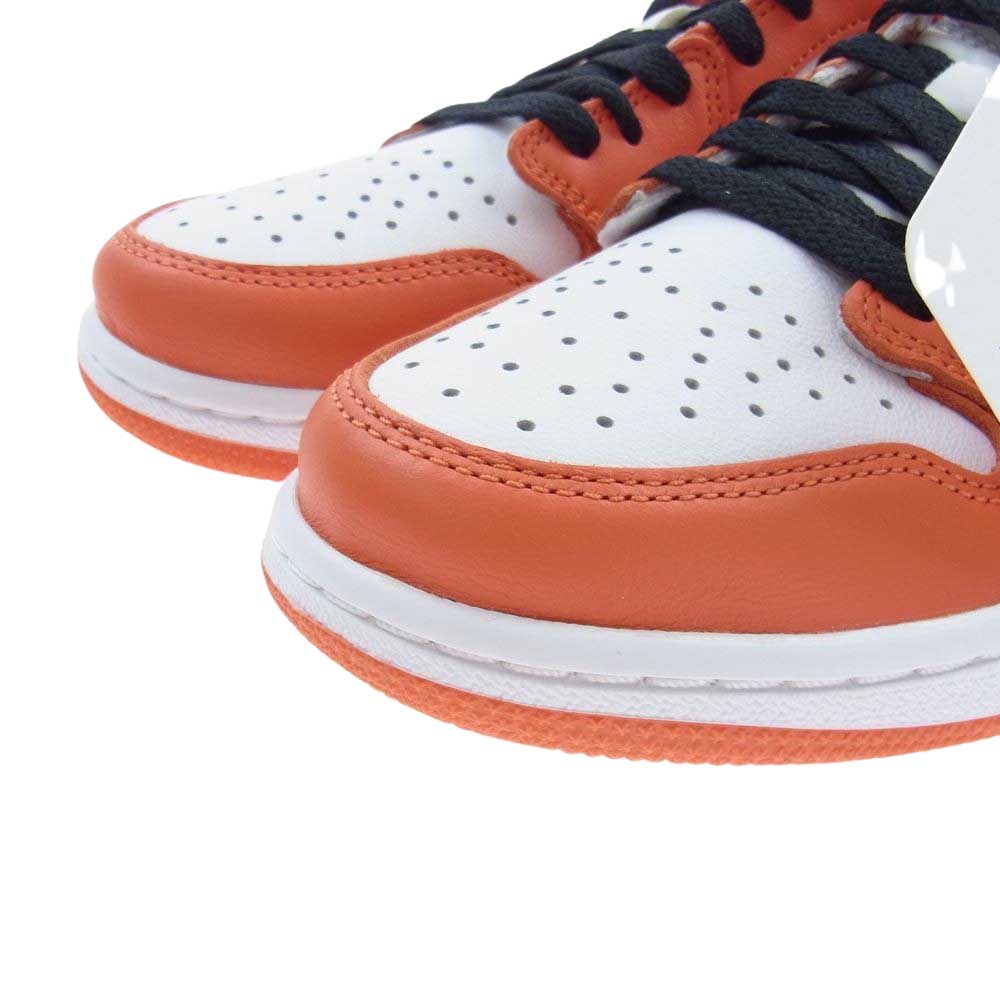 NIKE AIR JORDAN ナイキ ジョーダン CZ0790-801  AIR JORDAN 1 LOW OG STARFISH エアジョーダン1 ロー シャッタードバックボード ローカット スニーカー オレンジ系 25cm【新古品】【未使用】【中古】
