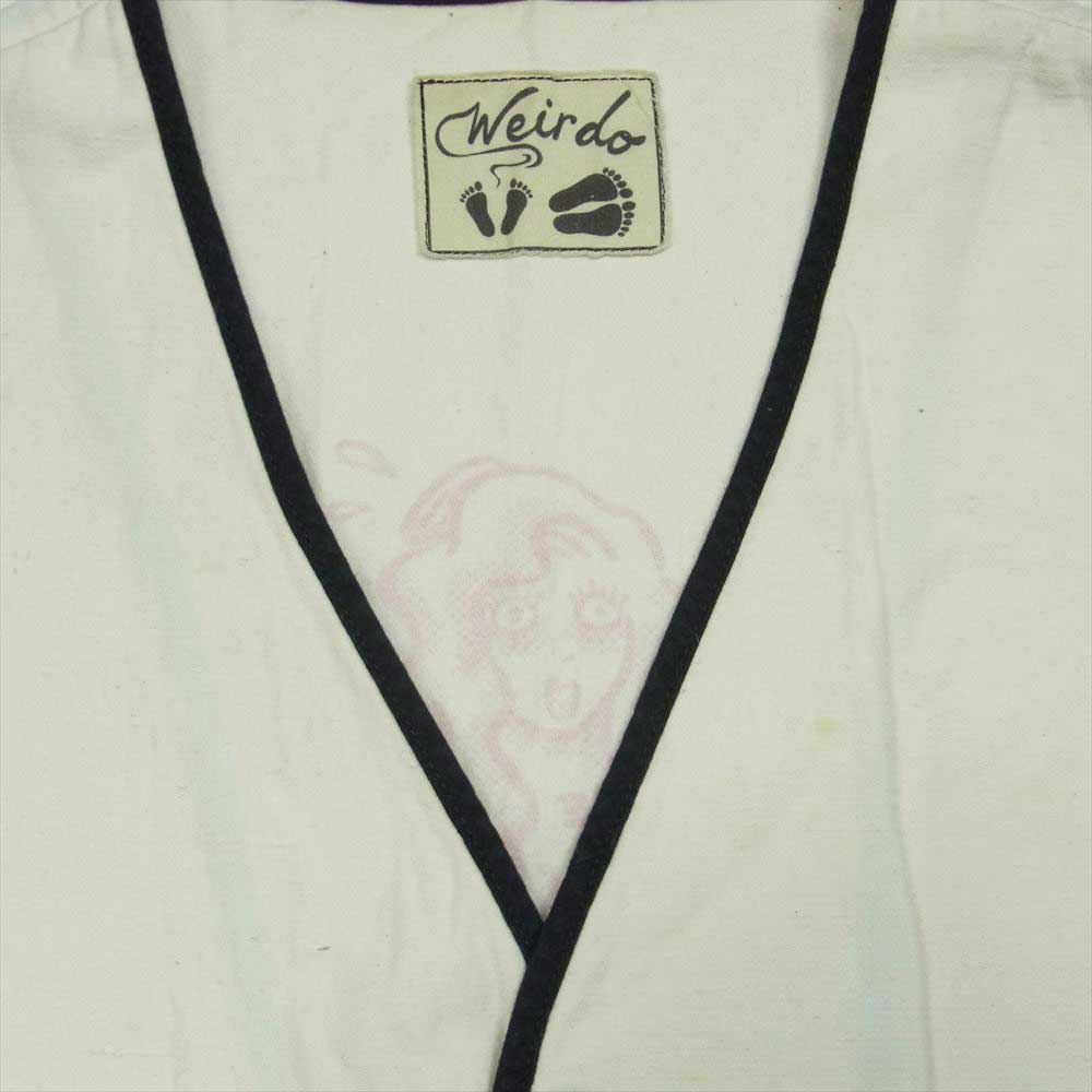 WEIRDO ウィアード WRD-16-SS-06 SEXY COMIC VEST セクシー コズミック ベスト コットン 日本製 オフホワイト系 M【中古】