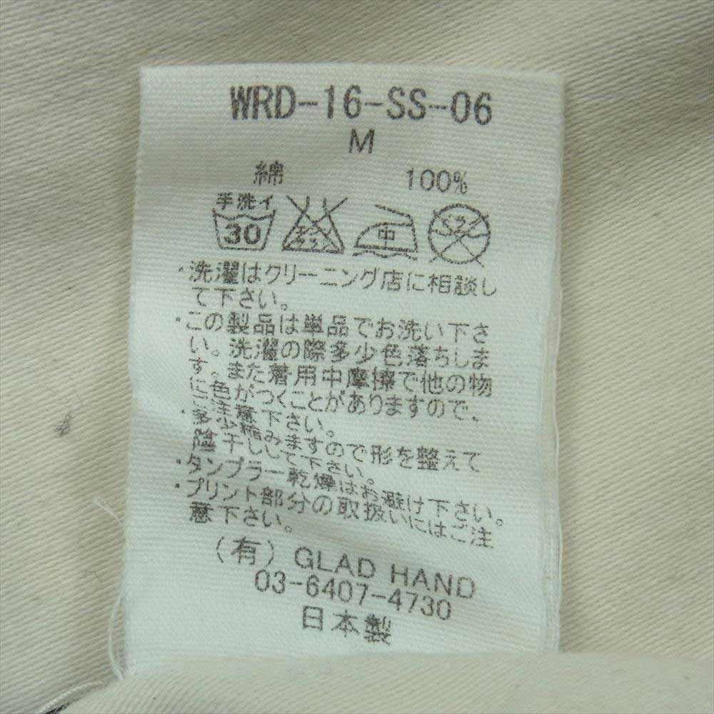 WEIRDO ウィアード WRD-16-SS-06 SEXY COMIC VEST セクシー コズミック ベスト コットン 日本製 オフホワイト系 M【中古】