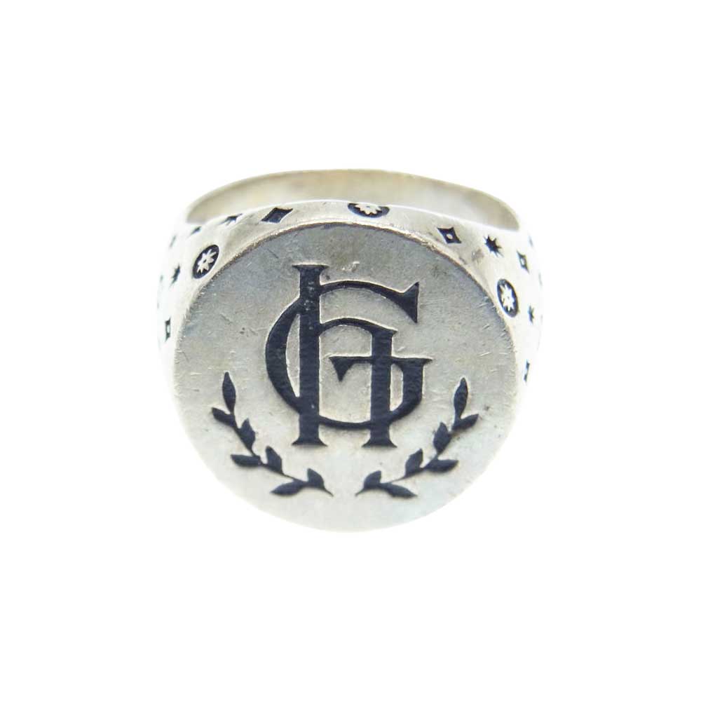 GLADHAND & Co. グラッドハンド Family Crest Ring ファミリー クレスト リング シルバー系 11号【中古】
