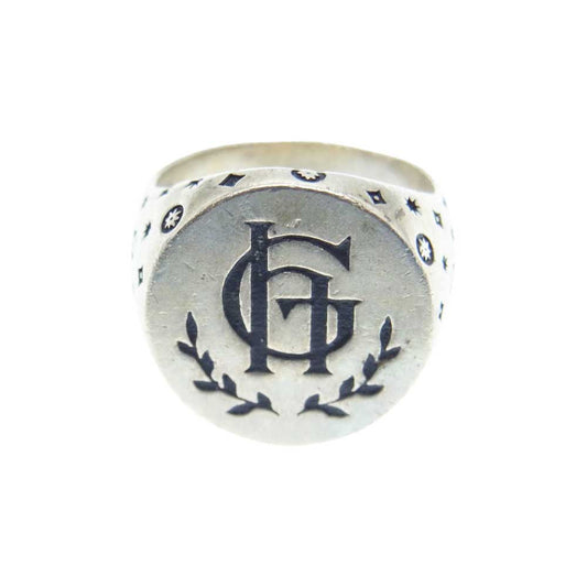 GLADHAND & Co. グラッドハンド Family Crest Ring ファミリー クレスト リング シルバー系 11号【中古】