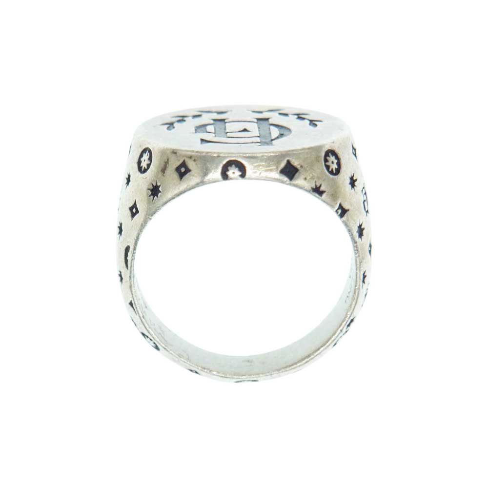GLADHAND & Co. グラッドハンド Family Crest Ring ファミリー クレスト リング シルバー系 11号【中古】