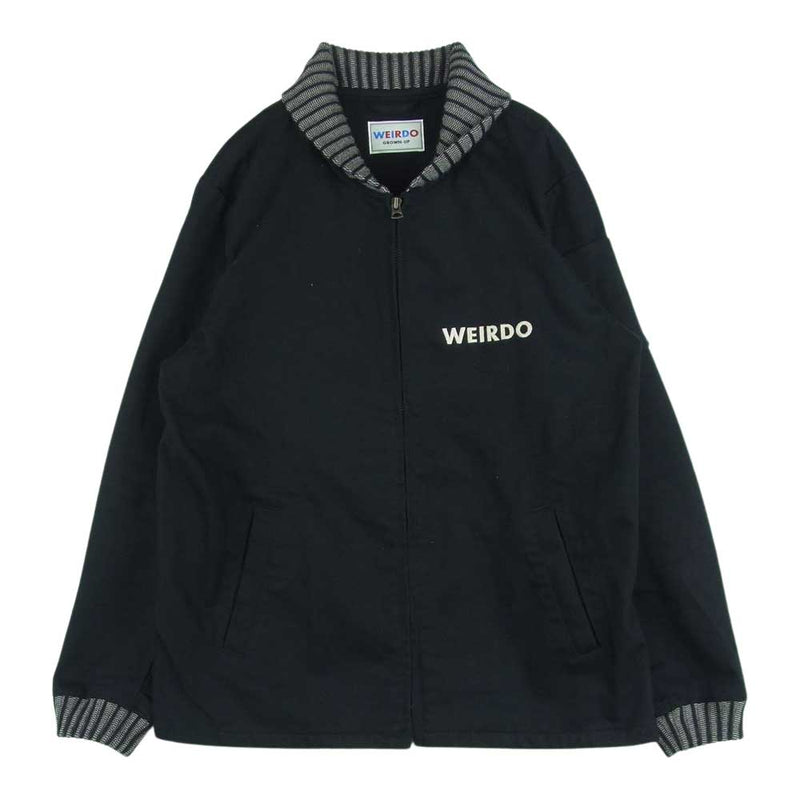 WEIRDO ウィアード WRD-19-SS-01 HY GEAR JACKET ロゴ 刺繍 ギア ファラオ ジャケット ブラック系 M【中古】