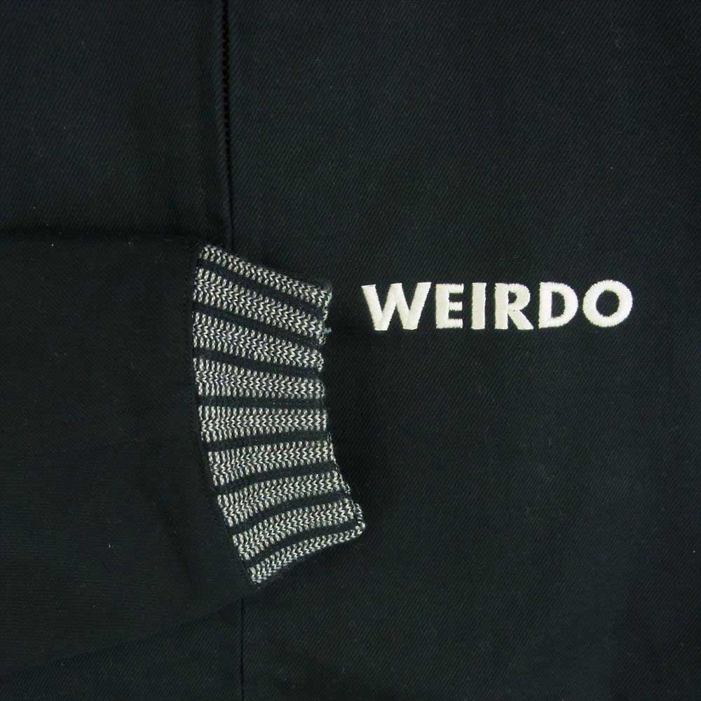 WEIRDO ウィアード WRD-19-SS-01 HY GEAR JACKET ロゴ 刺繍 ギア ファラオ ジャケット ブラック系 M【中古】