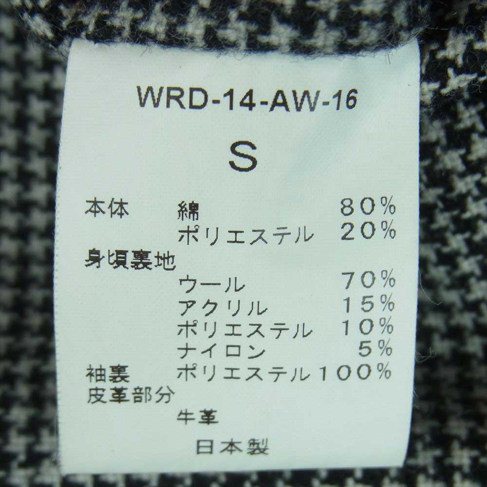 WEIRDO ウィアード WRD-14-AW-16 WRD PHARAOH BITCH GIRL ワッペン ファラオ コーデュロイ ジャケット ブルー系 S【中古】