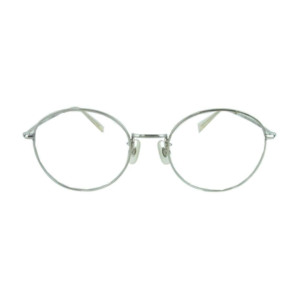 GLADHAND & Co. グラッドハンド 石井浩二 JAMES GLASSES ジェームス グラス 眼鏡 アイウェア シルバー系 SPM × CLR 53 □ 20【中古】