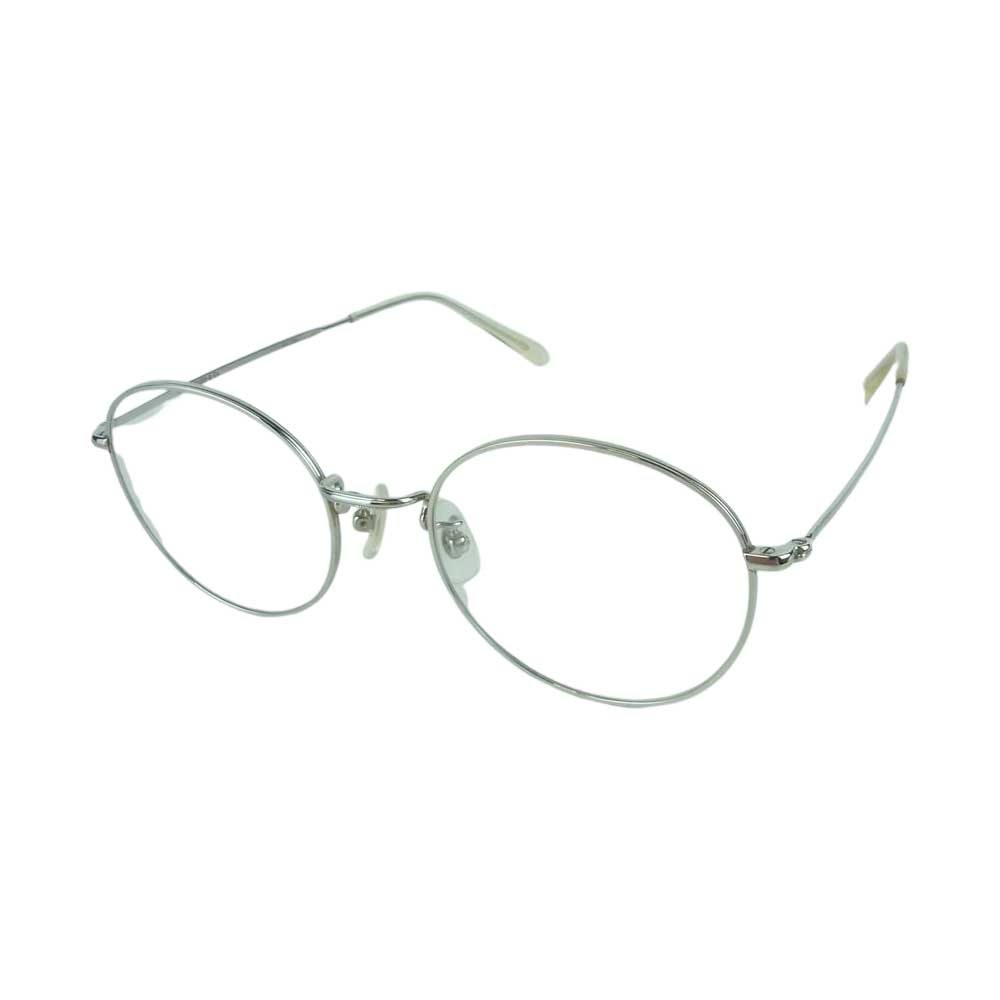 GLADHAND & Co. グラッドハンド 石井浩二 JAMES GLASSES ジェームス グラス 眼鏡 アイウェア シルバー系 SPM × CLR 53 □ 20【中古】