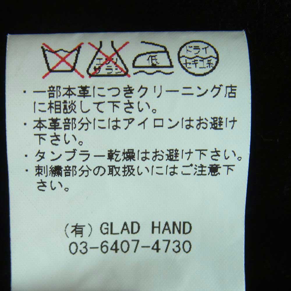 WEIRDO ウィアード WRD-12-AW-02 WRD MONSTER SPEAKER モンスタースピーカー ワッペン ファラオ スタジアム ジャケット スタジャン ワインレッド系 M【中古】