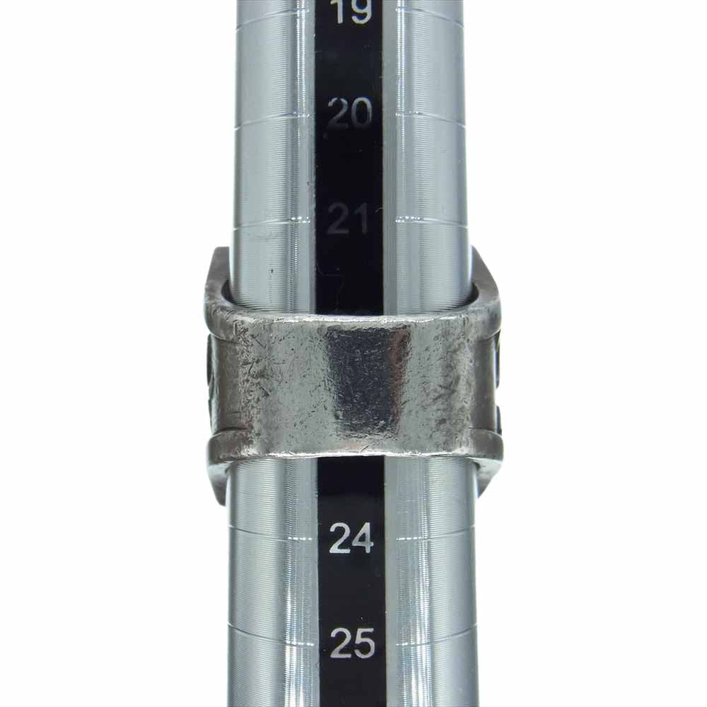 WEIRDO ウィアード IRON CROSS RING アイアン クロス リング シルバー