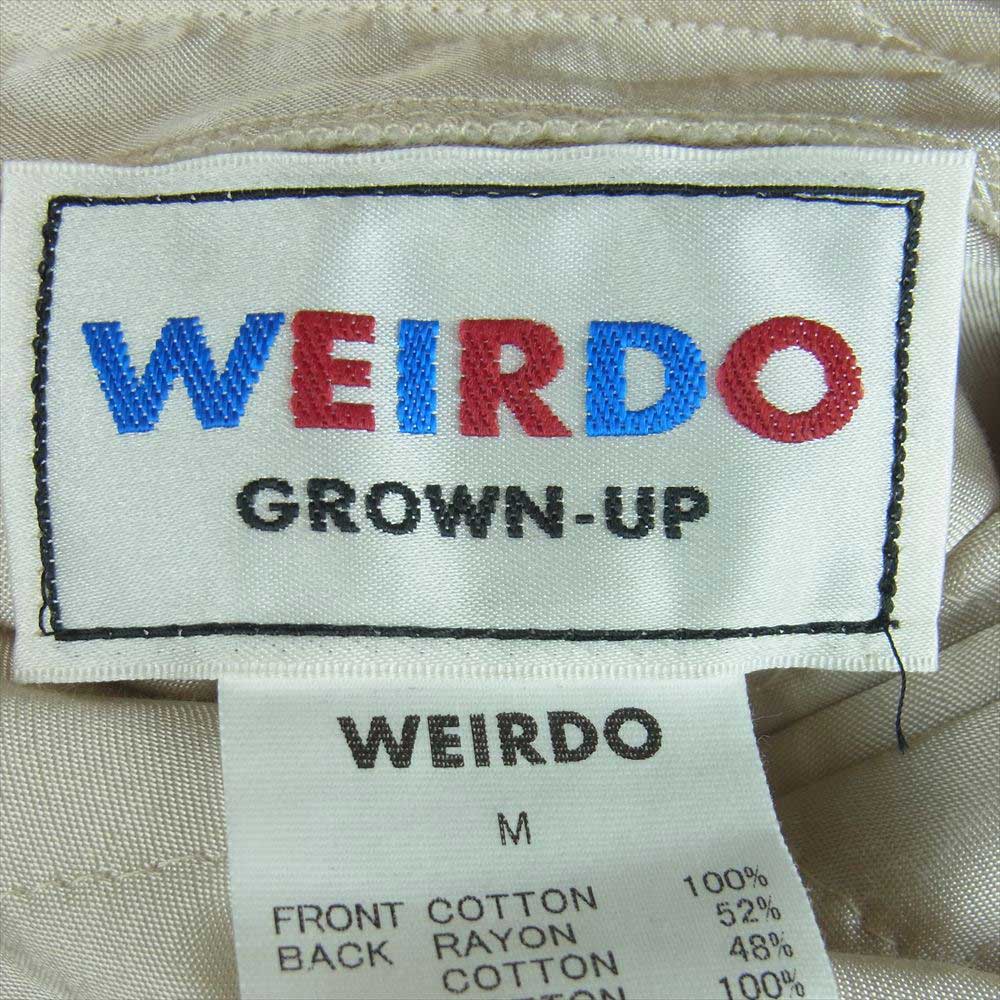 WEIRDO ウィアード WRD-17-AW-01 SKULL & SNAKE JACKET スカル アンド スネーク リバーシブル ジャケット スカジャン ブラック系 オフホワイト系 M【中古】