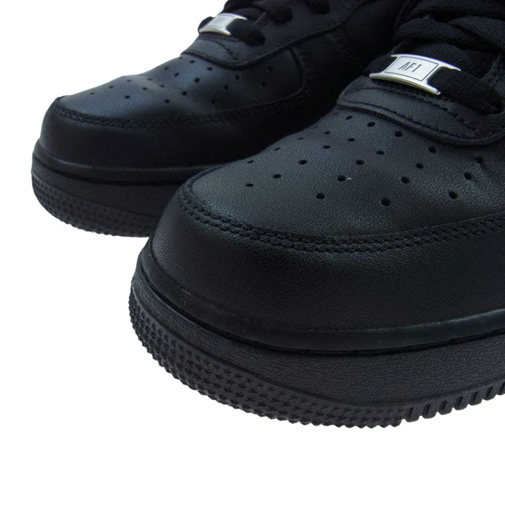 NIKE ナイキ CW2288-001 Air Force 1 Low 07 エアフォース1 ロー 07 スニーカー ブラック系 28.5cm【極上美品】【中古】