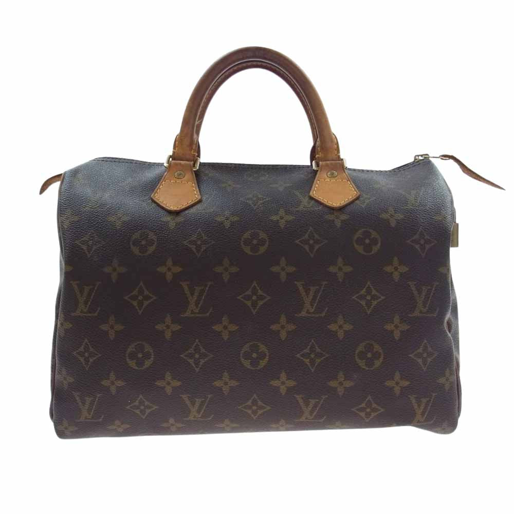 LOUIS VUITTON ルイ・ヴィトン  M41526  スピーディ30 モノグラム ハンドバッグ ボストンバング ミニバッグ ブラウン系【中古】