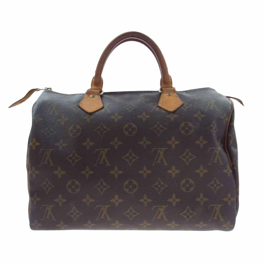 LOUIS VUITTON ルイ・ヴィトン  M41526  スピーディ30 モノグラム ハンドバッグ ボストンバング ミニバッグ ブラウン系【中古】
