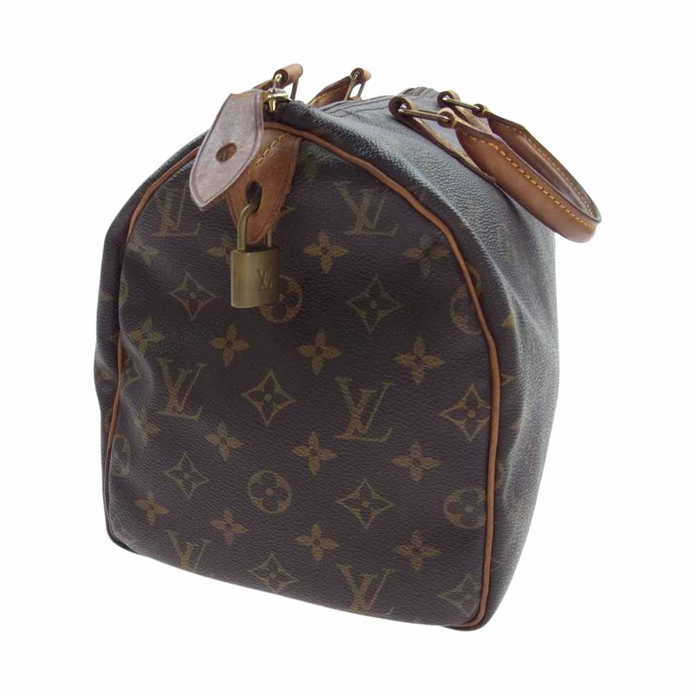 LOUIS VUITTON ルイ・ヴィトン  M41526  スピーディ30 モノグラム ハンドバッグ ボストンバング ミニバッグ ブラウン系【中古】