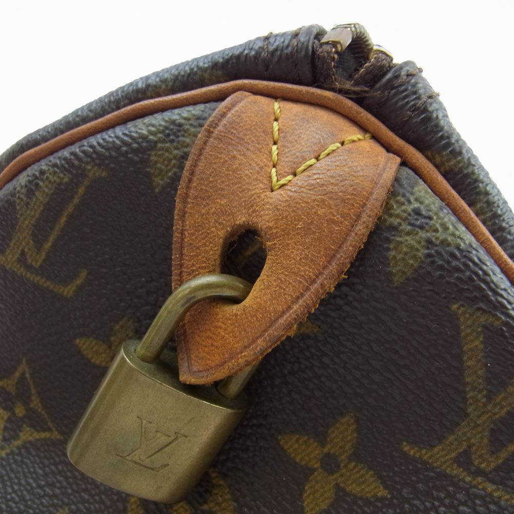 LOUIS VUITTON ルイ・ヴィトン  M41526  スピーディ30 モノグラム ハンドバッグ ボストンバング ミニバッグ ブラウン系【中古】