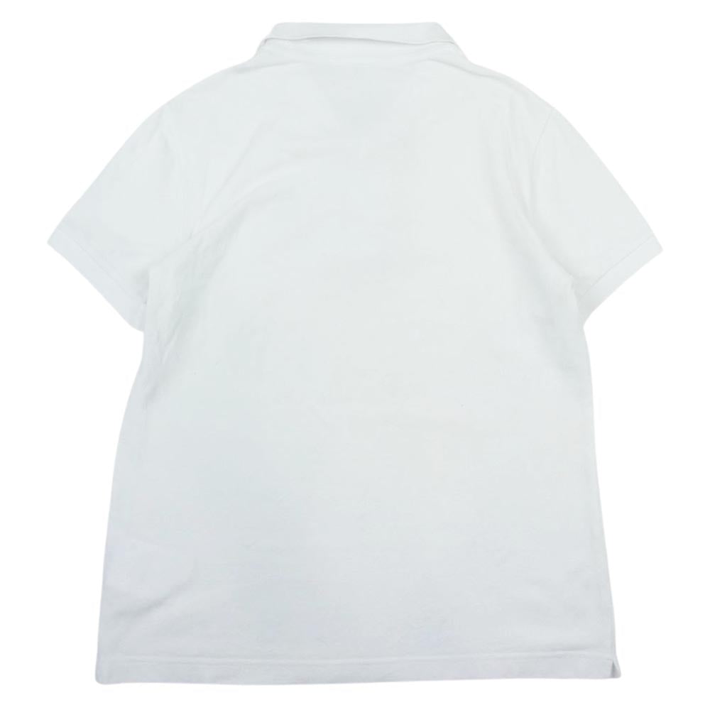MONCLER モンクレール ポロシャツ トリコロール ワッペン ホワイト ホワイト系 S【中古】