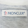 MONCLER モンクレール C10918017950 82565 トリコロール プリント Tシャツ グレー  グレー系 S【中古】