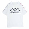 MONCLER モンクレール 19SS E10918040150 8390T MAGLIA T-SHIRT マグリア カラビナフック ロゴ Tシャツ ホワイト系 L【中古】