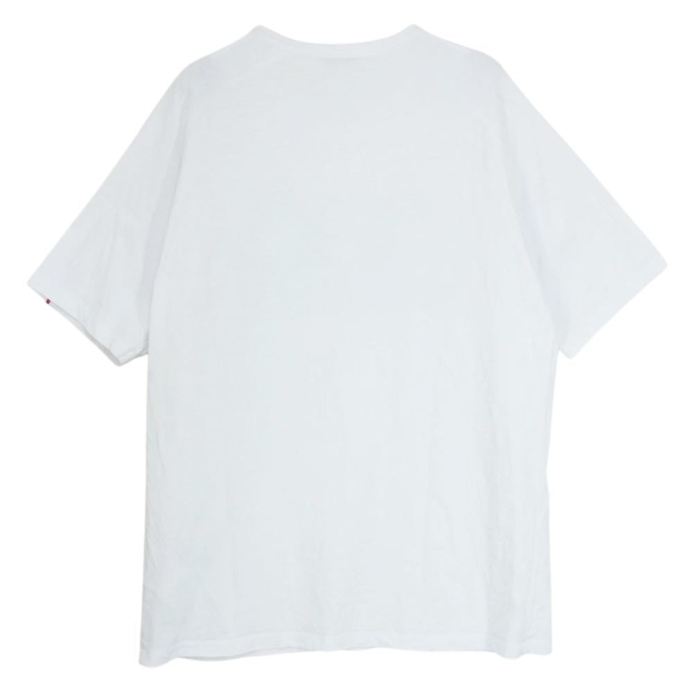 MONCLER モンクレール 19SS E10918040150 8390T MAGLIA T-SHIRT マグリア カラビナフック ロゴ Tシャツ ホワイト系 L【中古】