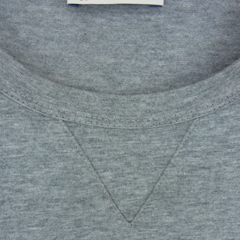 MONCLER モンクレール E2091803250 8390Y MAGLIA T-SHIRT マグリア Tシャツ ダブル ロゴ ワッペン グレー系 M【中古】