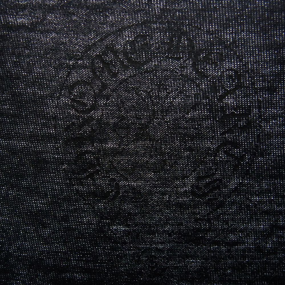 CHROME HEARTS クロムハーツ（原本無） ホースシュー ロゴ プリント 半袖 Tシャツ ブラック ブラック系 S【中古】