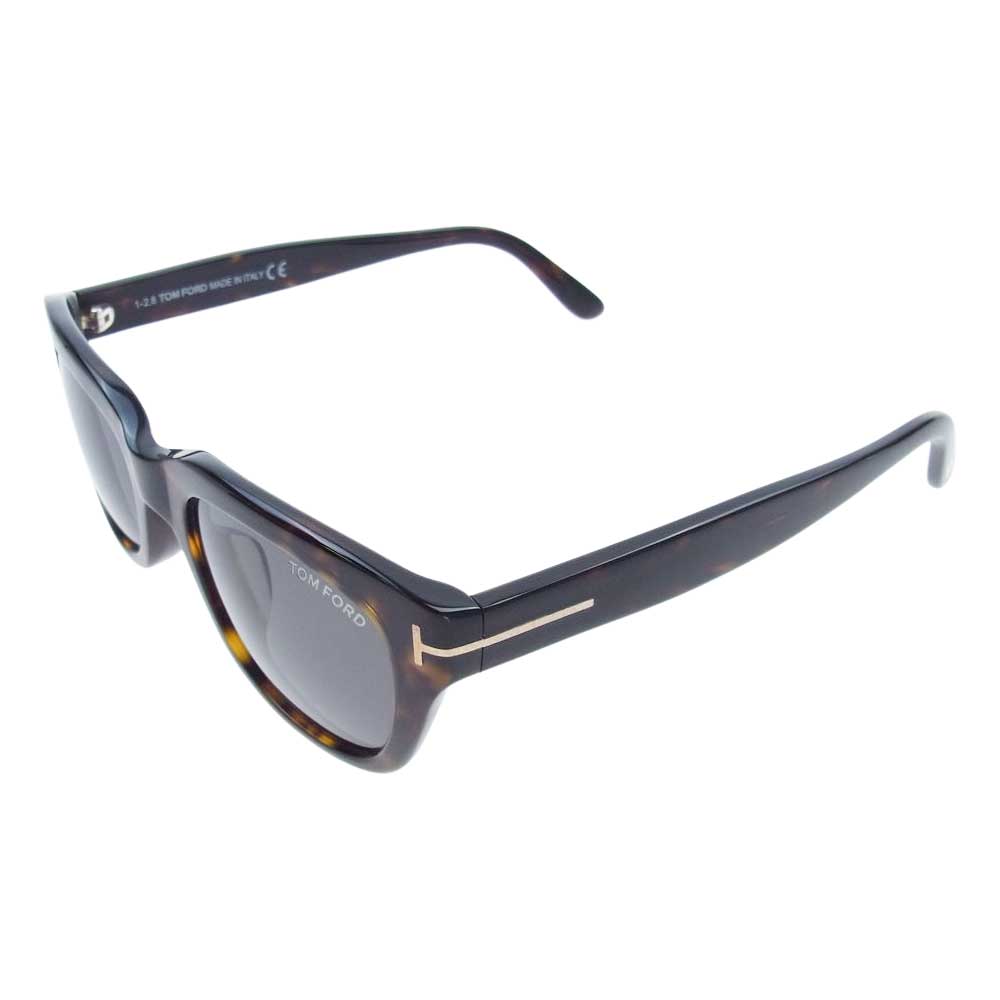 TOM FORD トムフォード TF237-F 52N  Snowdon 45Q スノードン ウェリントン サングラス 眼鏡 アイウェア ブラウン系 51□21-145【中古】