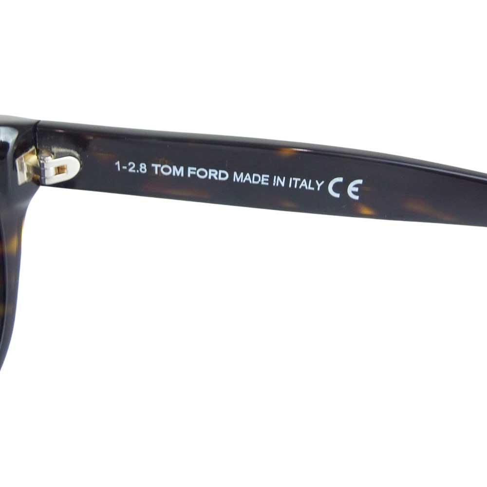 TOM FORD トムフォード TF237-F 52N  Snowdon 45Q スノードン ウェリントン サングラス 眼鏡 アイウェア ブラウン系 51□21-145【中古】