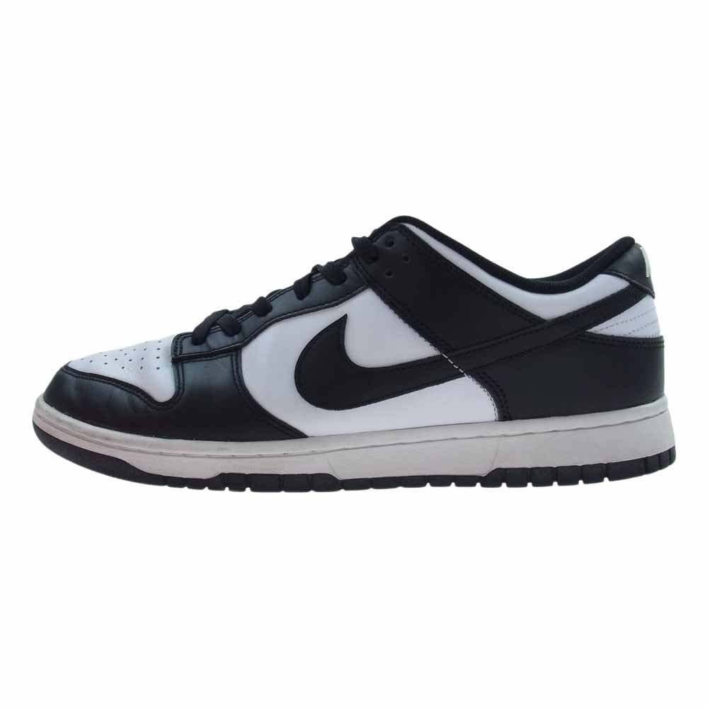 NIKE ナイキ DD1391-100 DUNK LOW RETRO WHITE BLACK ダンクロー レトロ ホワイト ブラック パンダ ローカットスニーカー ブラック系 ホワイト系 28cm【中古】