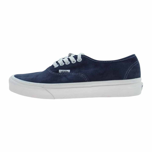 VANS バンズ  VN0A5HZS9G5  AUTHENTIC PIG SUEDE PARISIAN NIGHT オーセンティック スエード ローカット スニーカー ネイビー系 26.5cm【新古品】【未使用】【中古】