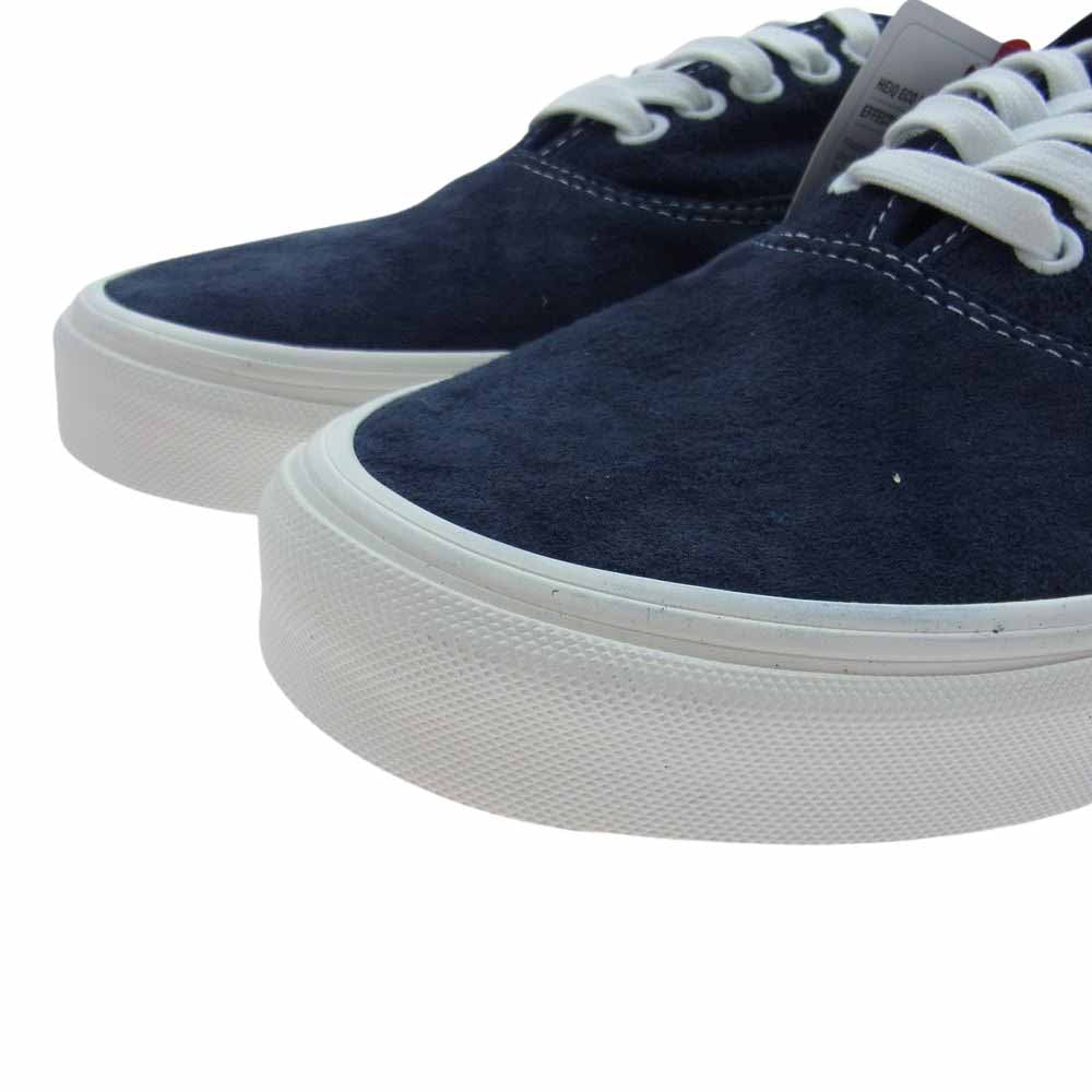 VANS バンズ  VN0A5HZS9G5  AUTHENTIC PIG SUEDE PARISIAN NIGHT オーセンティック スエード ローカット スニーカー ネイビー系 26.5cm【新古品】【未使用】【中古】